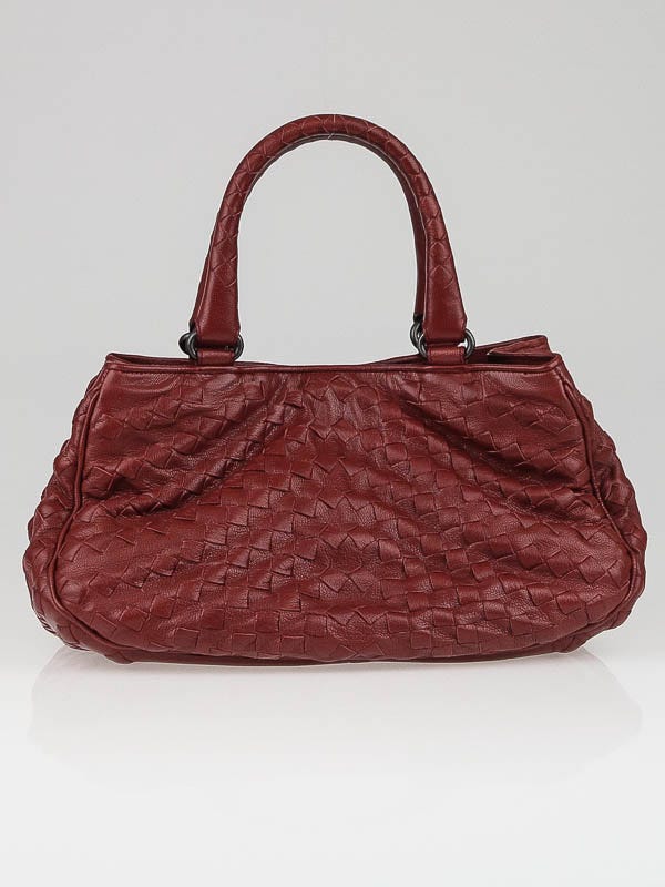 Bottega Veneta Eclipse Intrecciato Maggiore Leather Small Basket