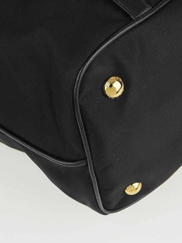 Prada Pervinca Tessuto Nylon and Saffiano Leather Tote Bag BR4253 - Yoogi's  Closet
