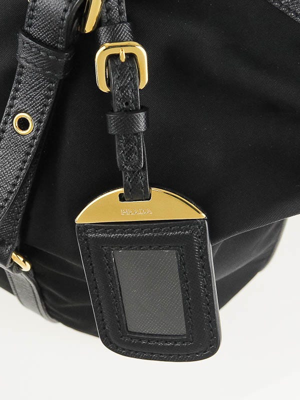 Tessuto cloth handbag Prada Black in Cloth - 32120427
