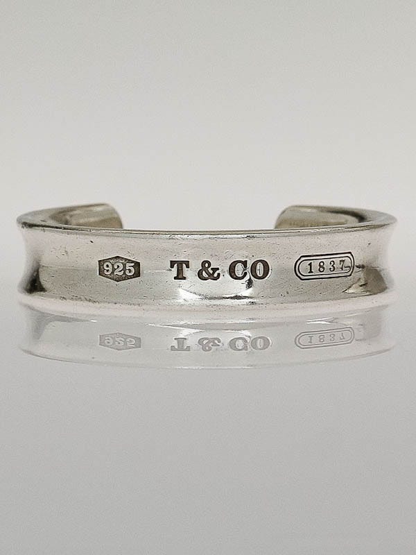 Tiffany & Co. Sterling Silver 1837 Cuff Bracelet