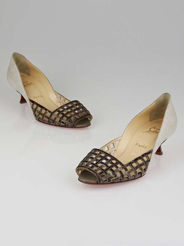 Christian louboutin kitten hot sale heels sale