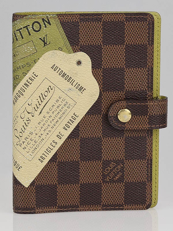 Louis Vuitton Damier Canvas Small Ring Agenda Cover - Yoogi's Closet