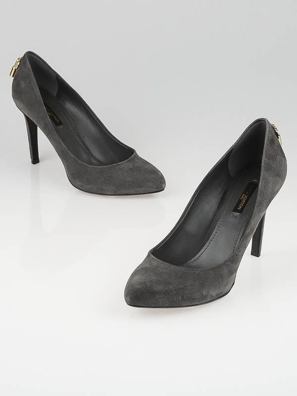 Louis Vuitton Grey Suede Oh Really! Pumps Size 6.5/37