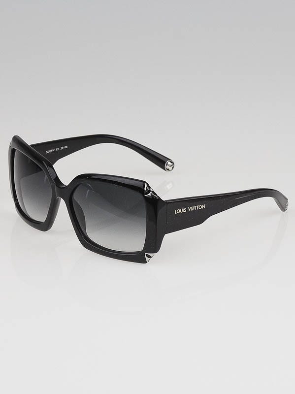 Louis Vuitton Black Speckling Acetate Frame Hortensia Sunglasses