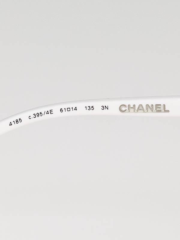 Chanel Gold Frame Brown Tint CC Aviator Sunglasses-4185 - Yoogi's