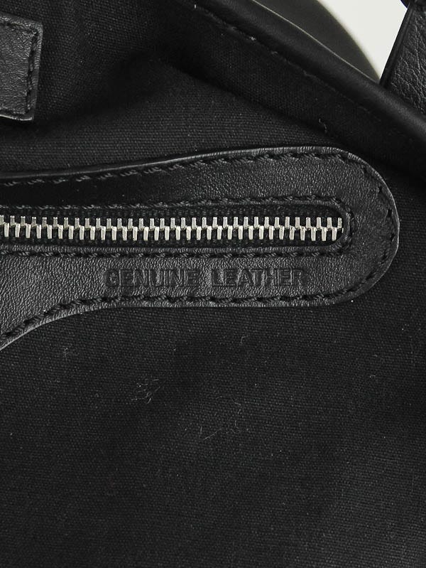 Tod's Black Leather Girelli Tote Bag - Yoogi's Closet