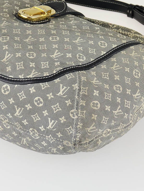 Louis Vuitton M56700 Monogram Idylle Blue/ Grey/ Encre Romance Hobo  Shoulder bag