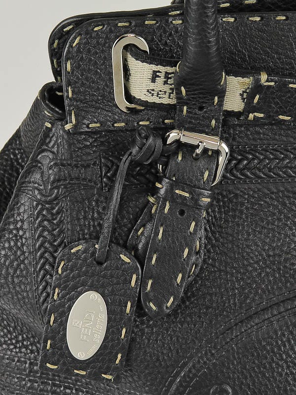 フェンディFENDI Key tray Horse Villa Borghese FENDI Calfskin Romano Selleria Large Villa Borghese Tote