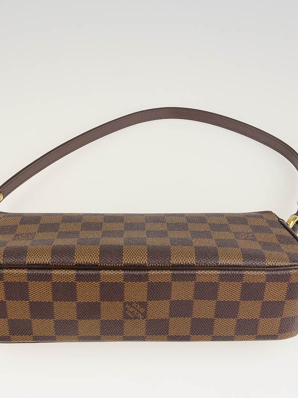 Louis Vuitton - Authenticated Ravello Handbag - Cloth Brown For Woman, Very Good condition