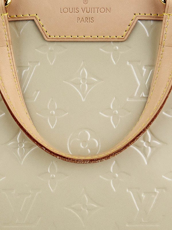Louis Vuitton Perle Monogram Vernis Brea MM Bag