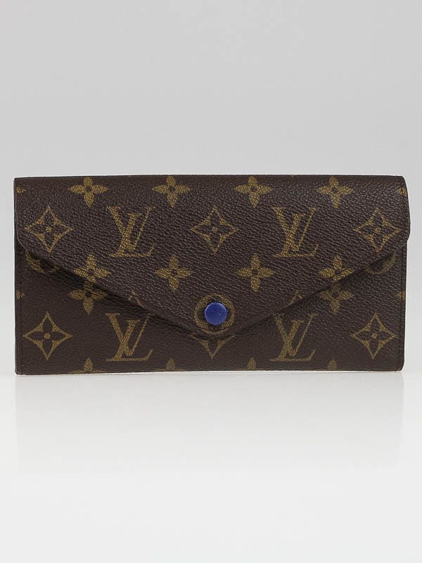 Louis Vuitton LV Monogram Coated Canvas Josephine Wallet - Brown