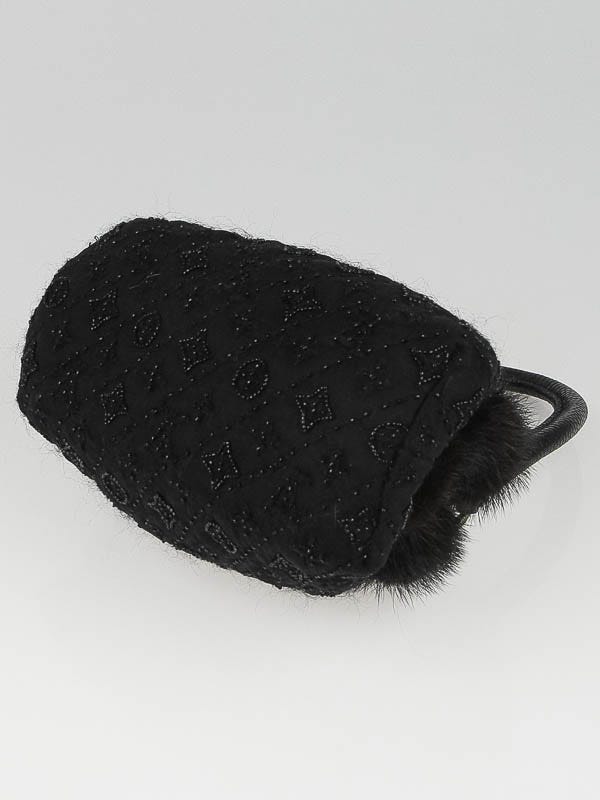 Louis Vuitton - Authenticated Hat - Faux Fur Black for Men, Very Good Condition