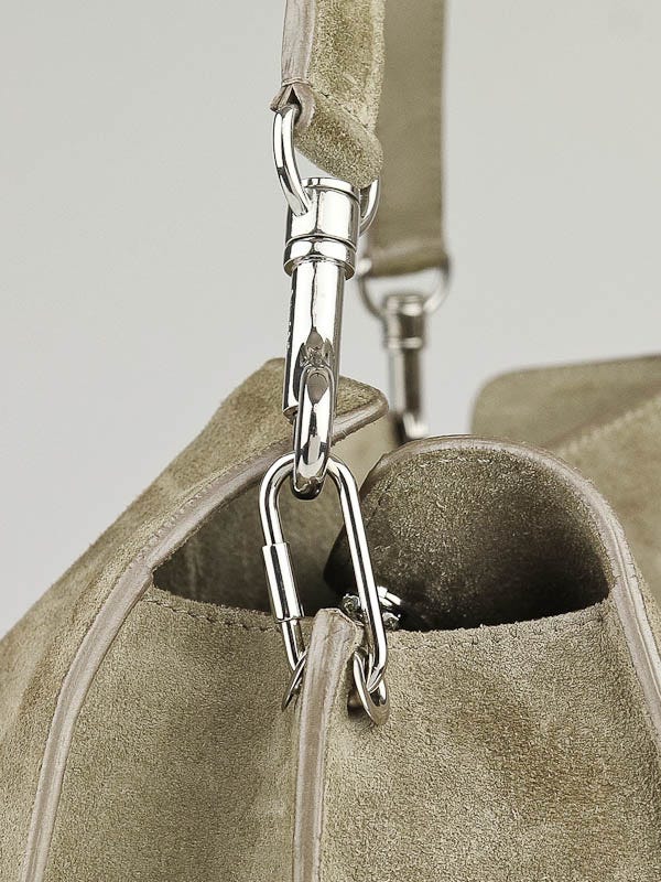 全国送料無料・イイ店 Celine Beige Suede New Shoulder Bag | Yoogi's Closet バッグ
