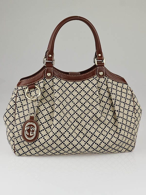 Gucci on sale diamante tote