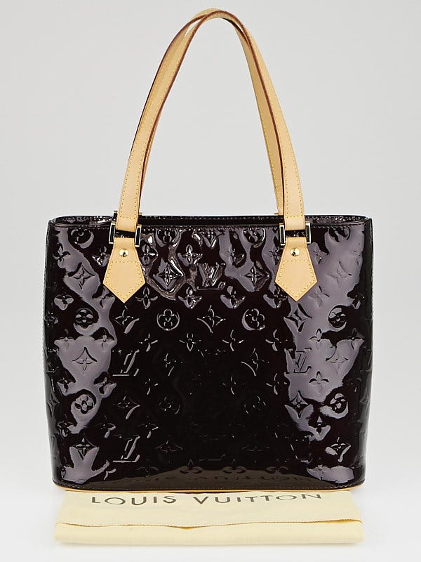 Louis Vuitton Amarante Monogram Vernis Houston Bag - Yoogi's Closet