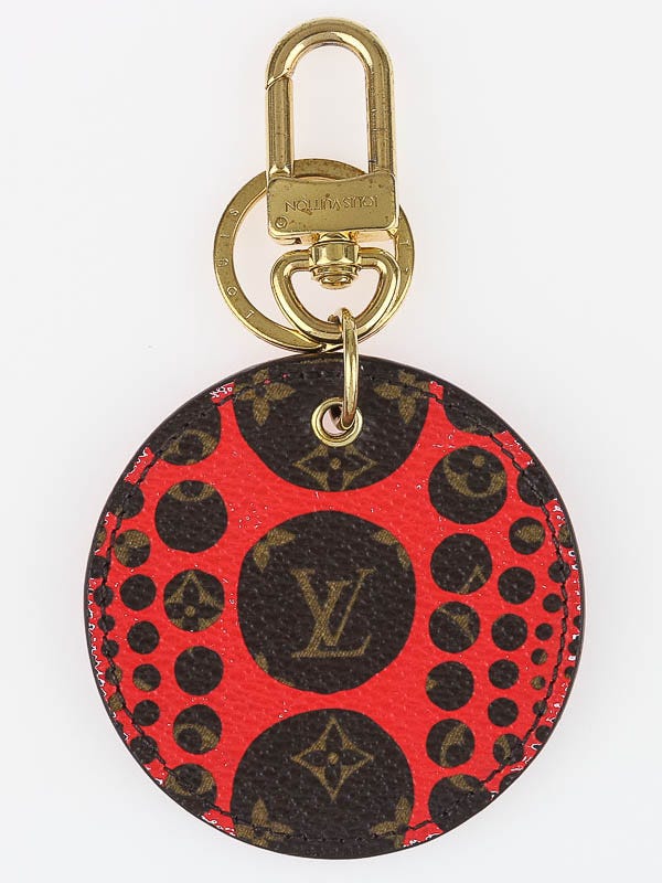 Louis Vuitton Limited Edition Yayoi Kusama Red Monogram Pumpkin Dots Key  Holder and Bag Charm - Yoogi's Closet
