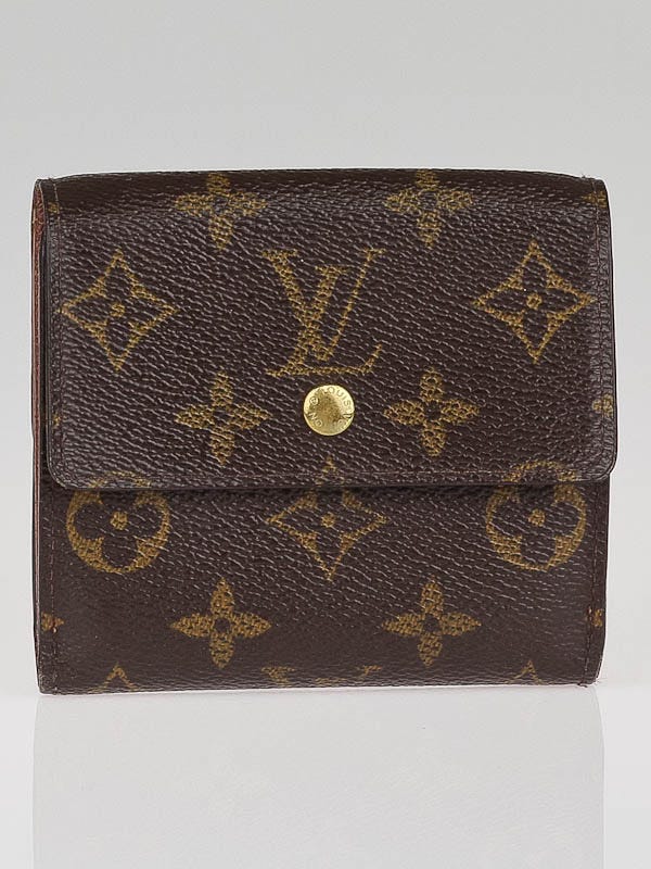 Louis Vuitton Monogram Canvas Elise Compact Wallet