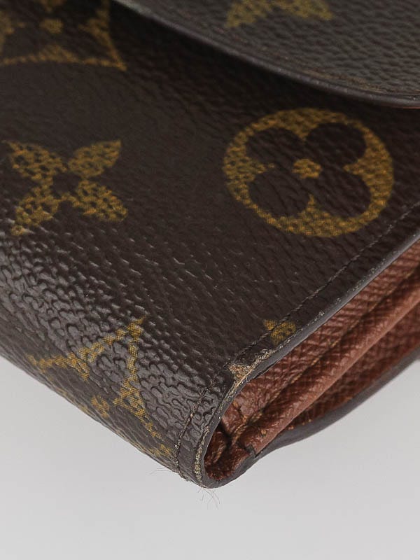 Louis Vuitton Monogram Canvas Elise Compact Wallet - Yoogi's Closet