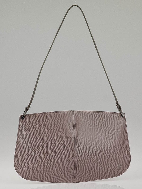 Louis Vuitton Lilac Epi Leather Demi Lune Pochette Bag - Yoogi's