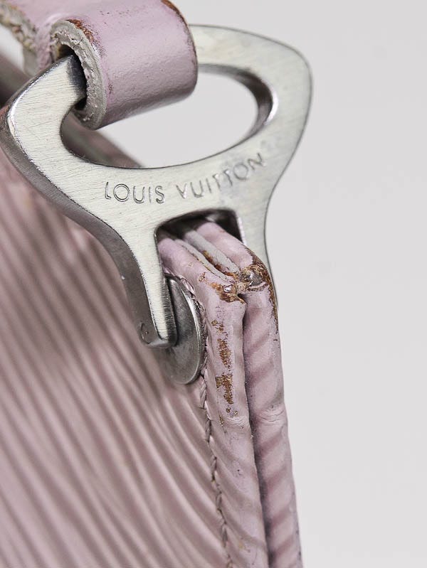 Louis Vuitton Lilac Epi Leather Demi Lune Pochette Accessories