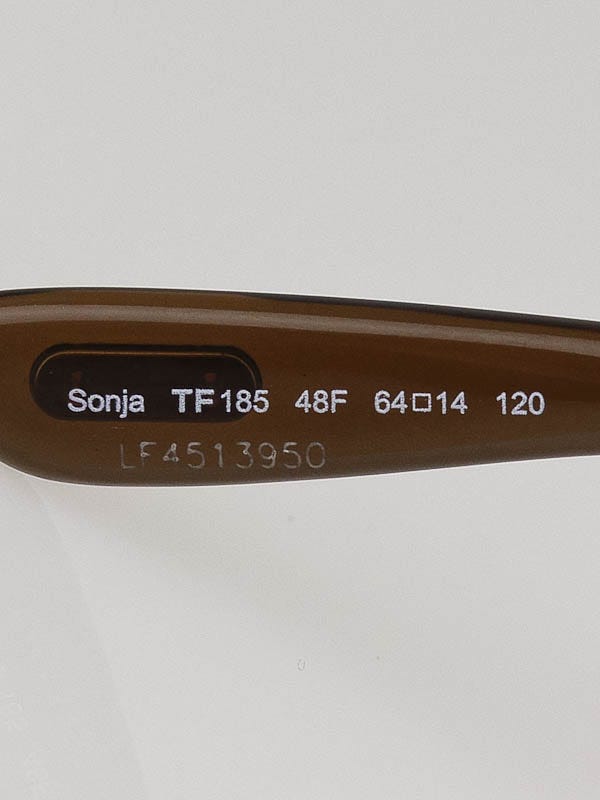Tom Ford Brown Frame Gradient Tint Sonja Sunglasses-TF185