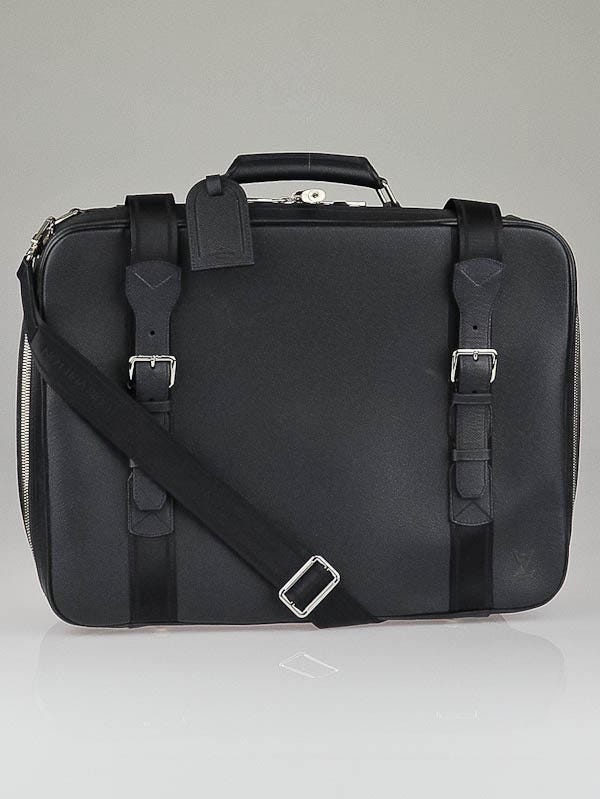 Louis Vuitton Boreal Blue Taiga Leather Mitka Suitcase | Yoogi's