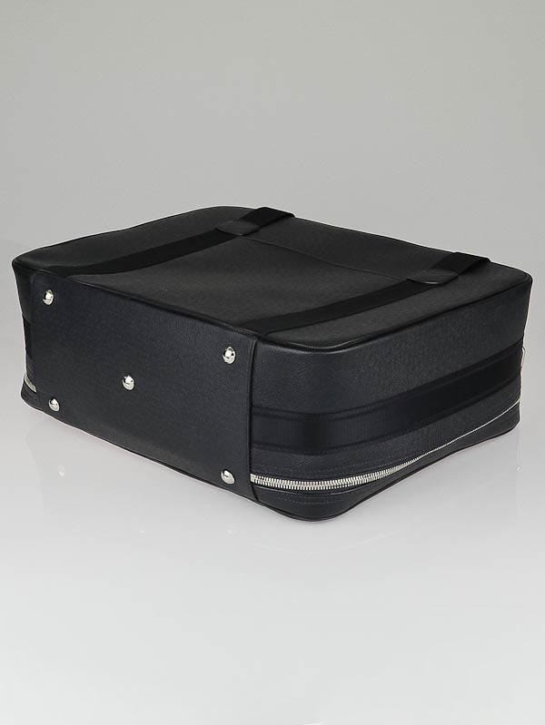 Louis Vuitton Boreal Blue Taiga Leather Mitka Suitcase | Yoogi's