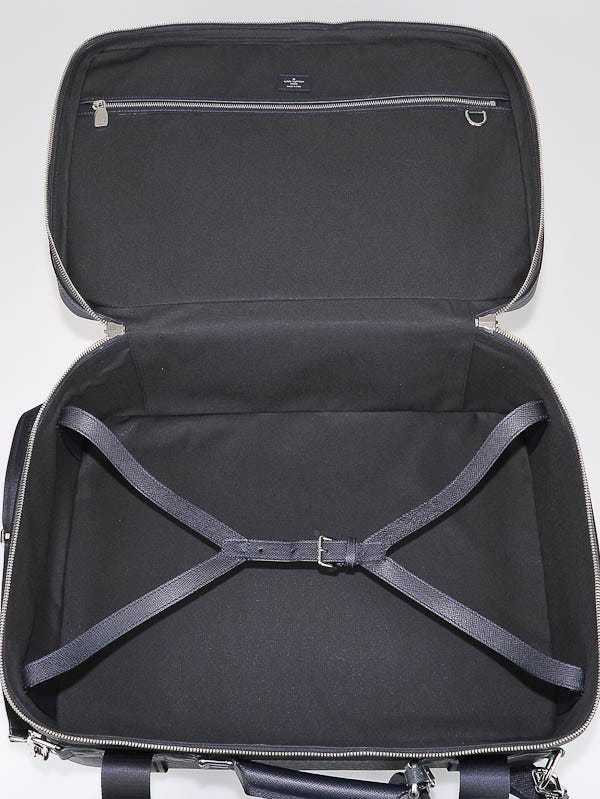 Louis Vuitton Boreal Blue Taiga Leather Mitka Suitcase | Yoogi's