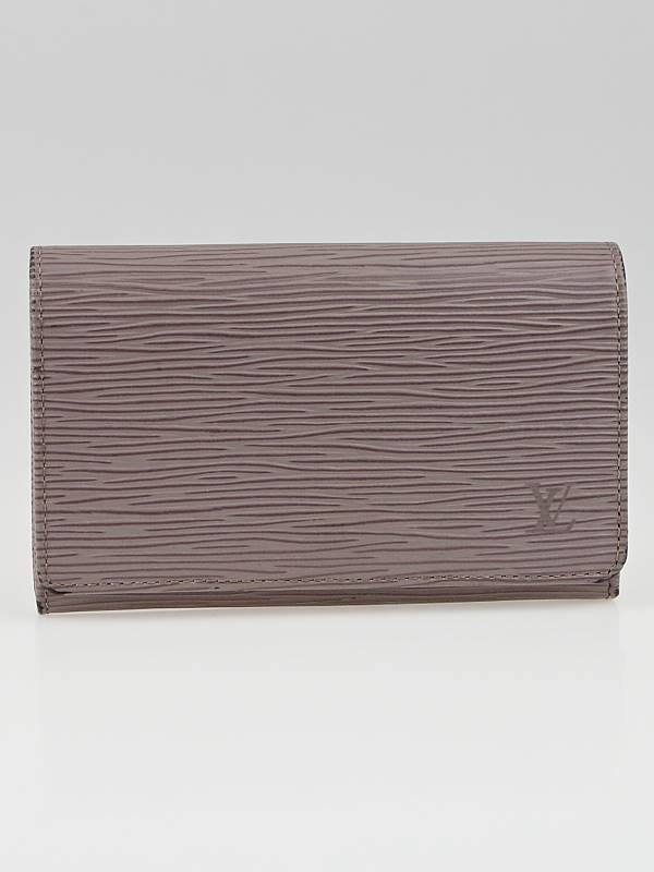 Louis Vuitton Lilac Epi Leather Tresor Wallet