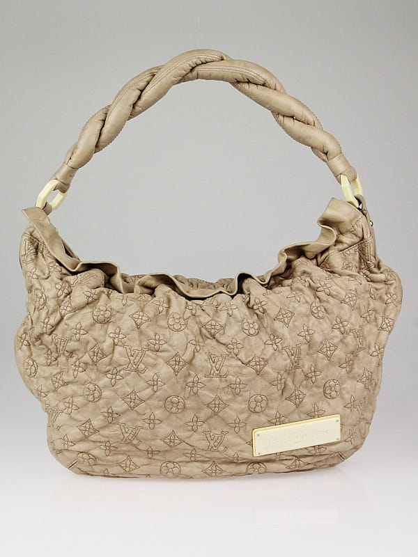 Louis Vuitton Limited Edition Beige Monogram Olympe Nimbus GM Bag