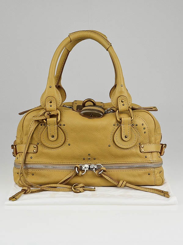 Chloé Paddington bag Chloé Small Paddington Chain Bag In Grained Leather | Chloé US