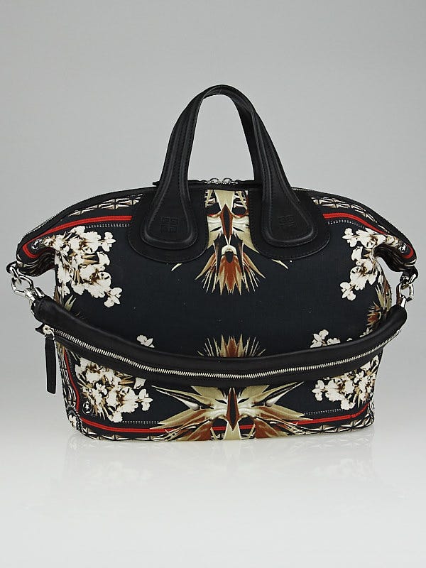 Givenchy Paradise Flower Cotton Medium Nightingale Bag