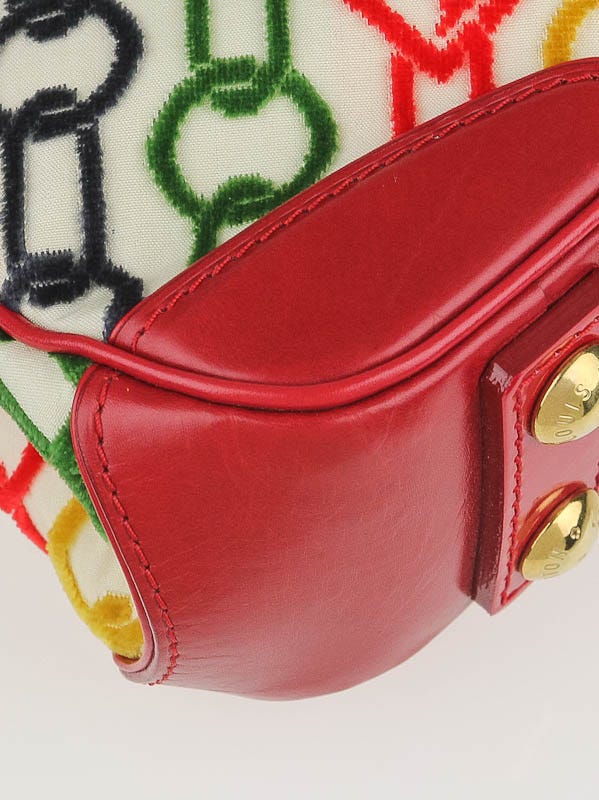 Louis Vuitton Limited Edition Red Monogram Charms Velvet Chains Mini Linda  Bag - Yoogi's Closet
