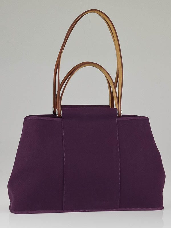 Hermes Canvas Calfskin Cabag Elan Tote - FINAL SALE (SHF-16359) – LuxeDH