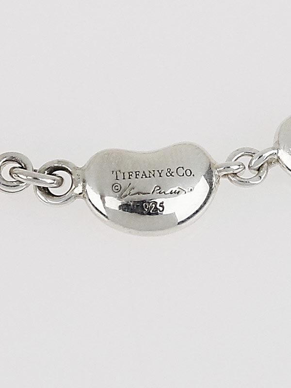 Tiffany & Co. Sterling Silver Elsa Peretti Bean Bracelet | Yoogi's