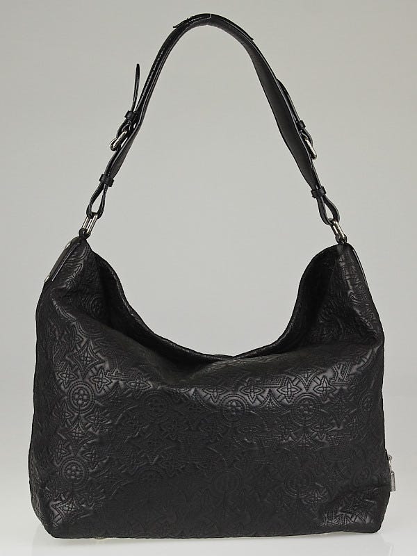Louis Vuitton Black Monogram Antheia Hobo PM Bag