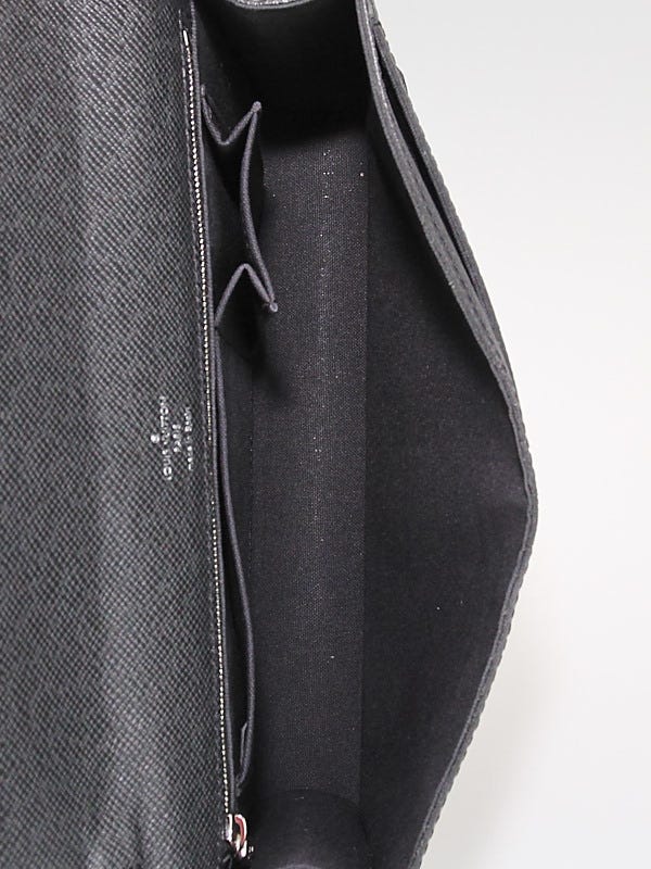Louis Vuitton Black Epi Leather Sellier Dragonne Clutch Bag - Yoogi's Closet
