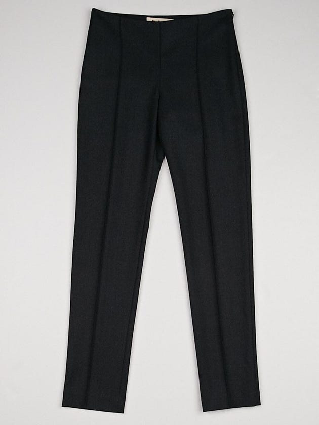 Marni Dark Antracite Wool Trouser Pants Size 4/38