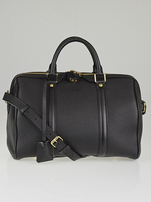 Louis Vuitton Black Veau Cachemire Leather Sofia Coppola PM Bag