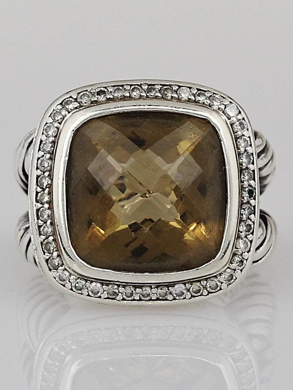 Smoky quartz sale david yurman ring