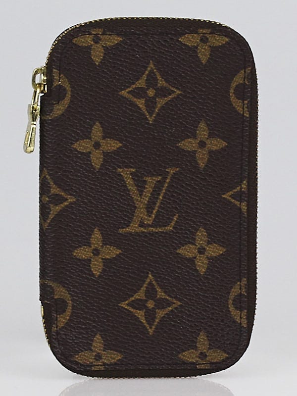 Louis Vuitton Monogram Canvas Zip Around Multicles 6 Key Holder 