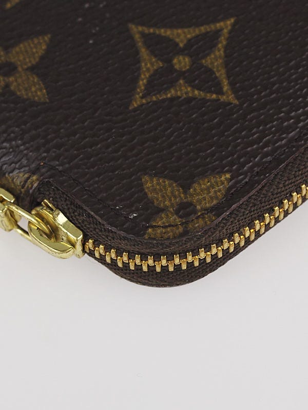 Louis Vuitton Monogram Canvas Zip Around Multicles 6 Key Louis Vuitton Monogram Canvas Zip Around Multicles 6 Key