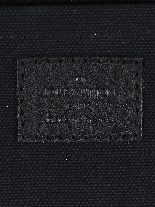 LOUIS VUITTON Motard Pochette Monogram Leather Shoulder Bag Black - Last  Call