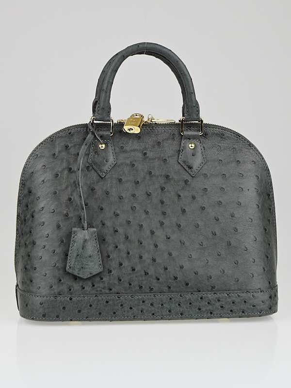 Is LV Exotic Leather Worth It??? Louis Vuitton Alma BB Ostrich