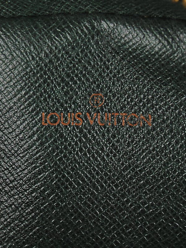 1990s Louis Vuitton Green Epi Leather Danube Cross-body Bag