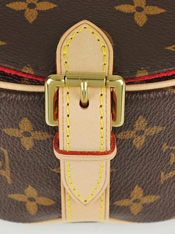 Louis Vuitton Classic Monogram Canvas Sac Tambourine Shoulder Bag., Lot  #56684