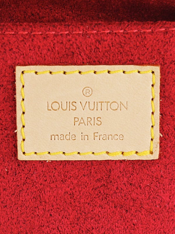 Louis Vuitton Monogram Sac Tambourin 868697 Brown Coated Canvas