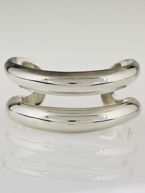 Tiffany & Co. Sterling Silver Elsa Peretti Cuff Bracelet