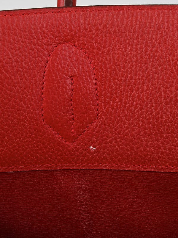 Authentic Hermès HAC Birkin Clemence leather 50 Men's Travel