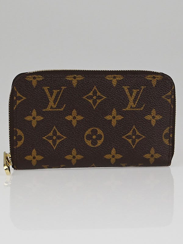 Louis Vuitton Monogram Canvas Zippy Compact Wallet